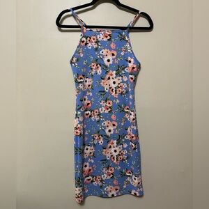 Light blue floral dress MEDIUM